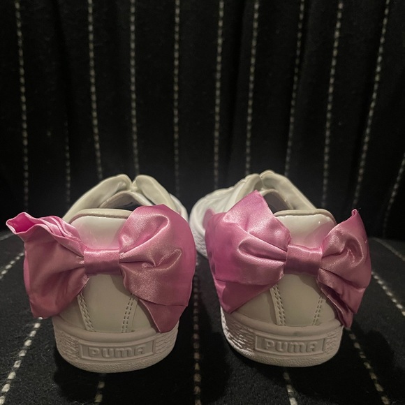 BASKET BOW PATENT JR 'WHITE ORCHID' - Picture 2 of 8